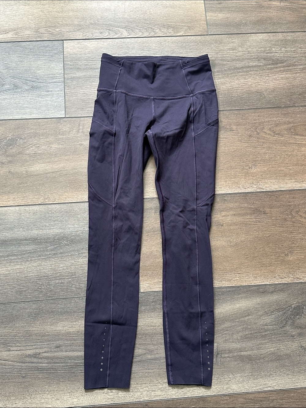 lululemon athletica Deep Plum Seam-Detail Leggings